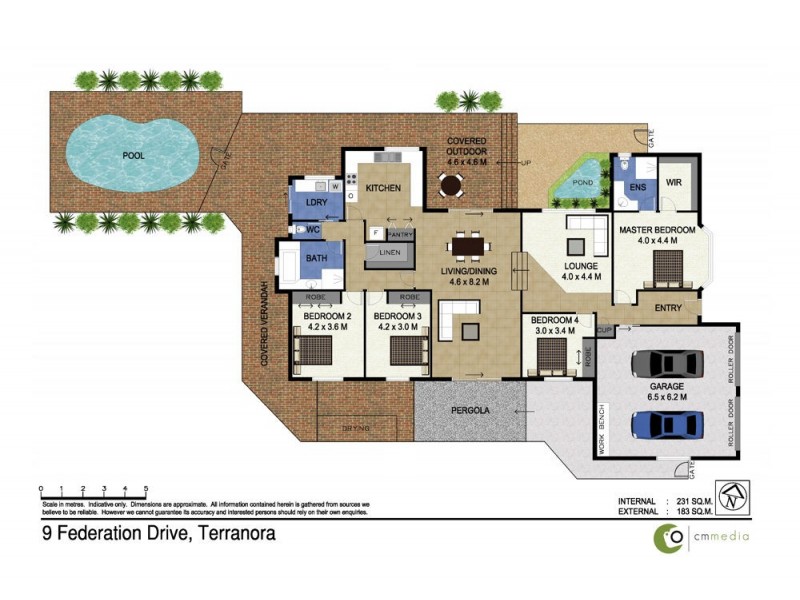 19 Federation Drive, Terranora NSW 2486 Floorplan