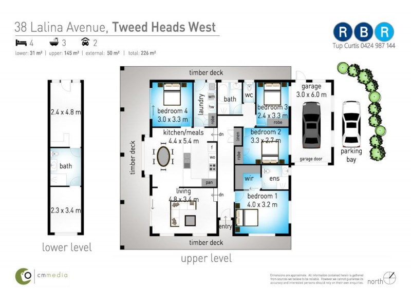38 Lalina Avenue, Tweed Heads West NSW 2485 Floorplan