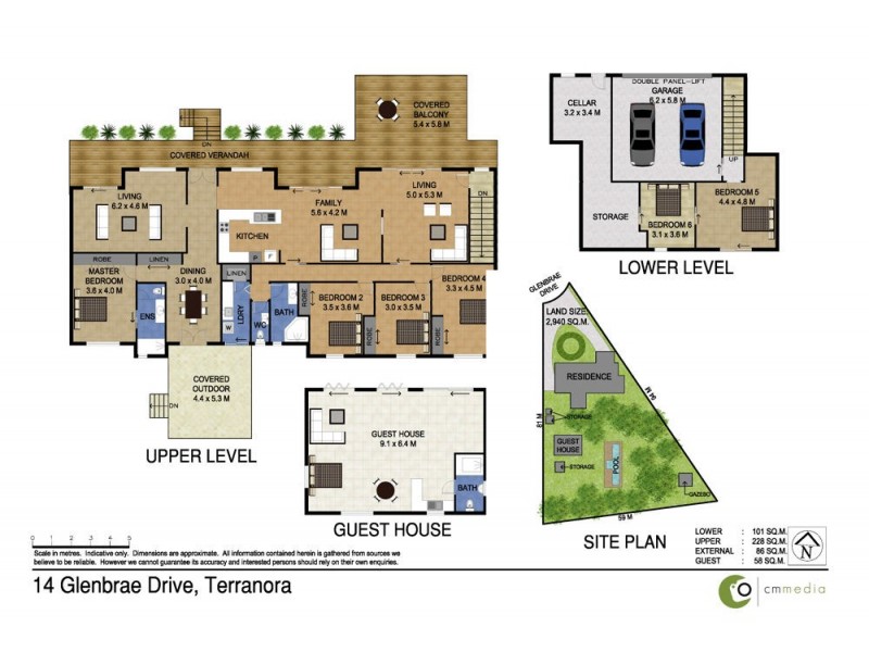 14 Glenbrae Drive, Terranora NSW 2486 Floorplan