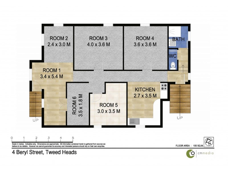 4 Beryl Street, Tweed Heads NSW 2485 Floorplan