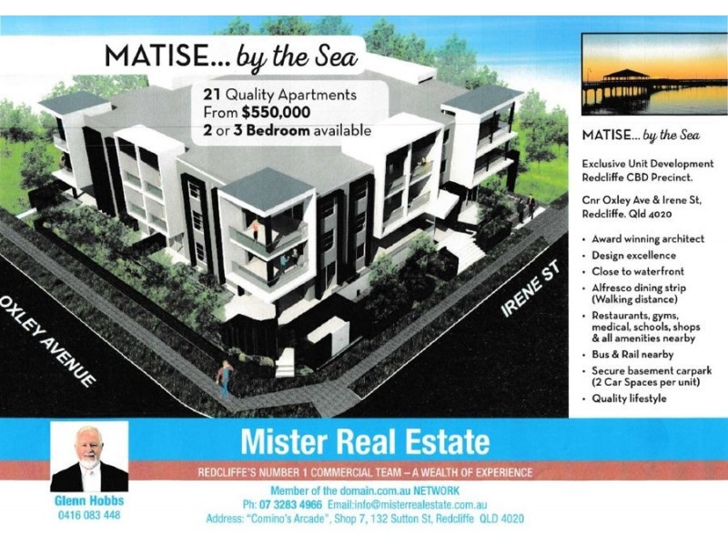 Cnr Oxley Avenue & Irene Streets, Redcliffe QLD 4020
