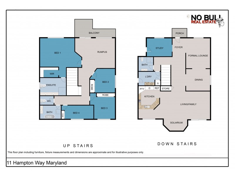 11 Hampton Way, Maryland NSW 2287 Floorplan