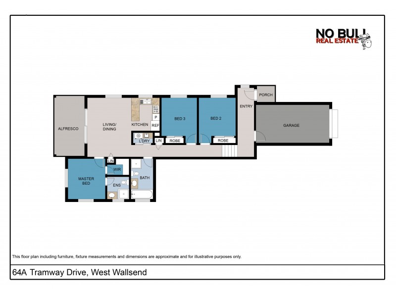 64A Tramway Drive, West Wallsend NSW 2286 Floorplan