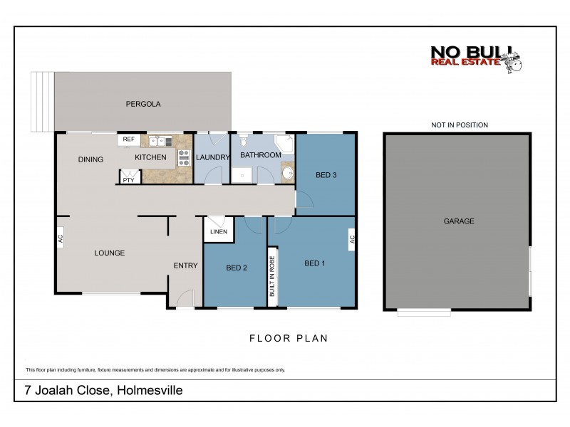 7 Joalah Close, Holmesville NSW 2286 Floorplan