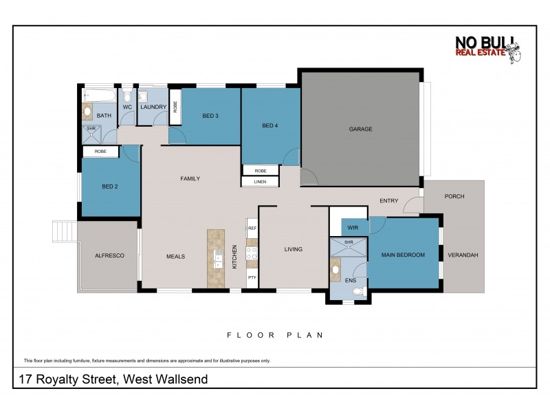 17 Royalty Street, West Wallsend NSW 2286 Floorplan