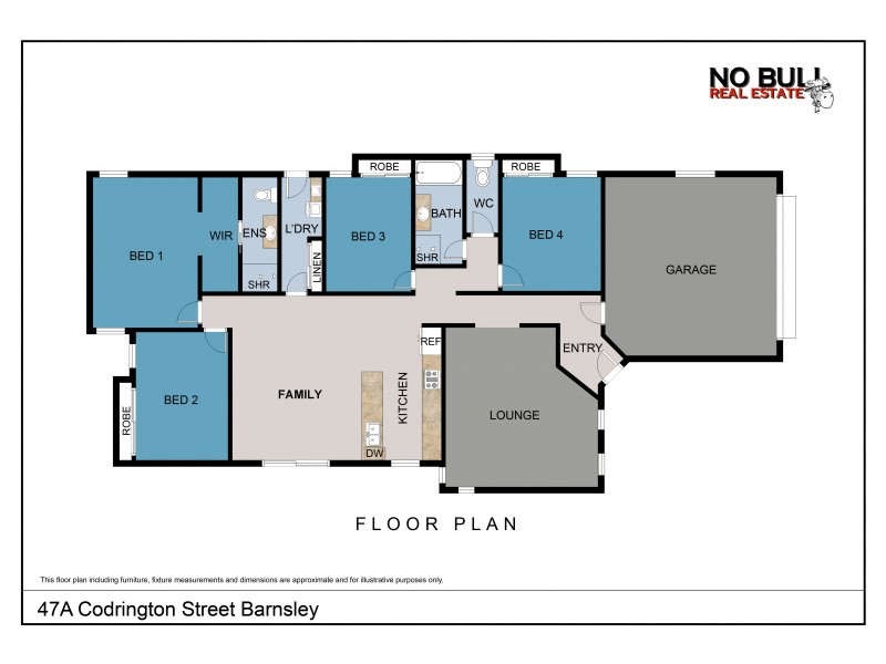 47A Codrington Street, Barnsley NSW 2278 Floorplan