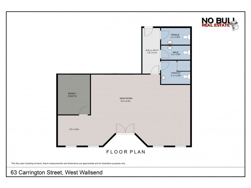 West Wallsend NSW 2286 Floorplan