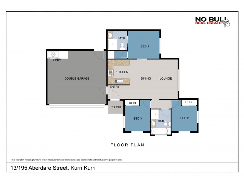13/195 Aberdare Street, Kurri Kurri NSW 2327 Floorplan