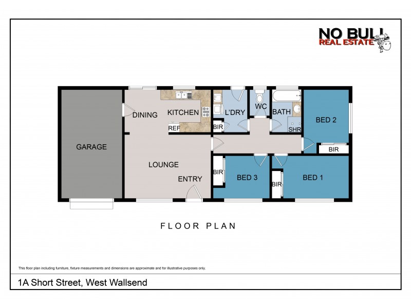1A Short Street, West Wallsend NSW 2286 Floorplan