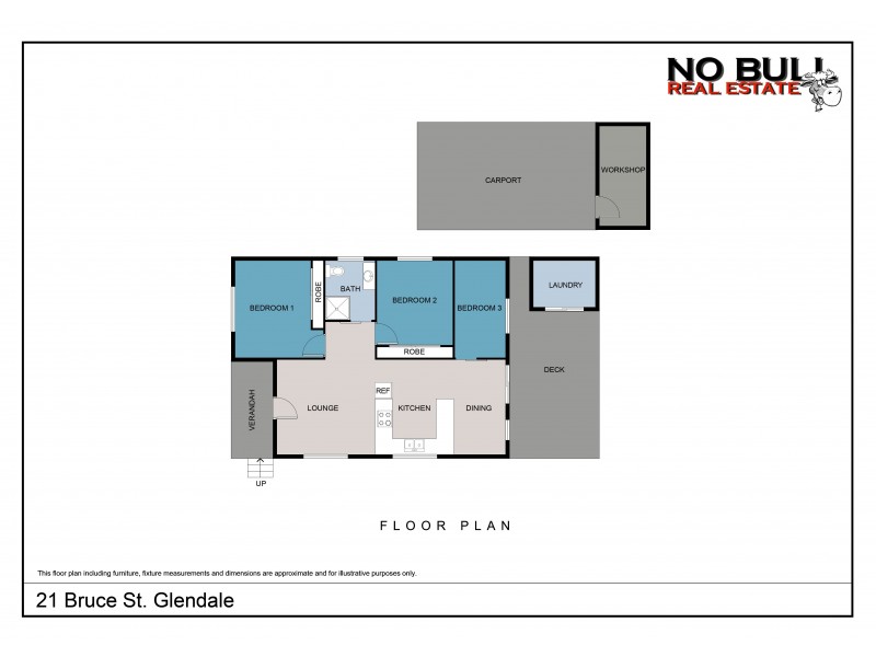 21 Bruce Street, Glendale NSW 2285 Floorplan