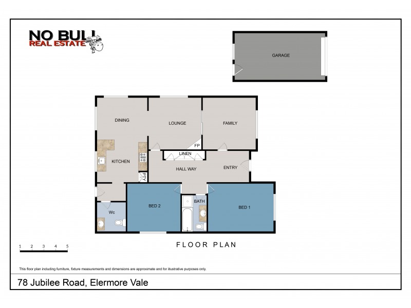 78 Jubilee Road, Elermore Vale NSW 2287 Floorplan