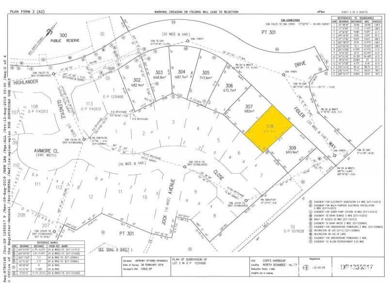 Lot 308 Fidler Way, North Boambee Valley NSW 2450