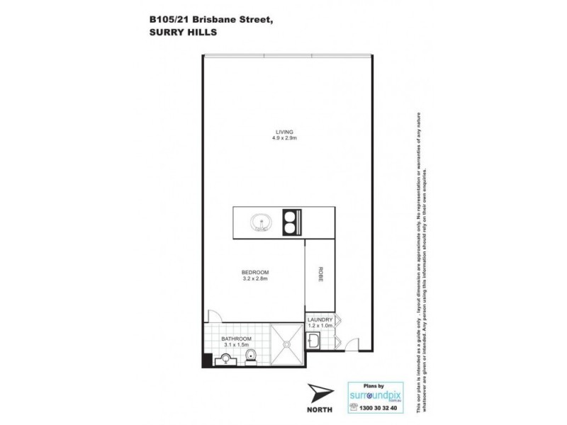 B105/21 Brisbane Street, Surry Hills NSW 2010