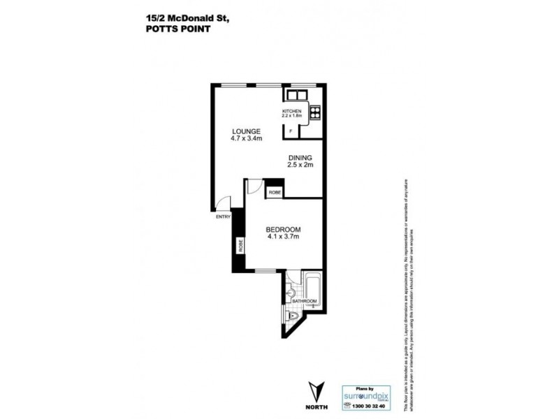 15/2  McDonald Street, Potts Point NSW 2011