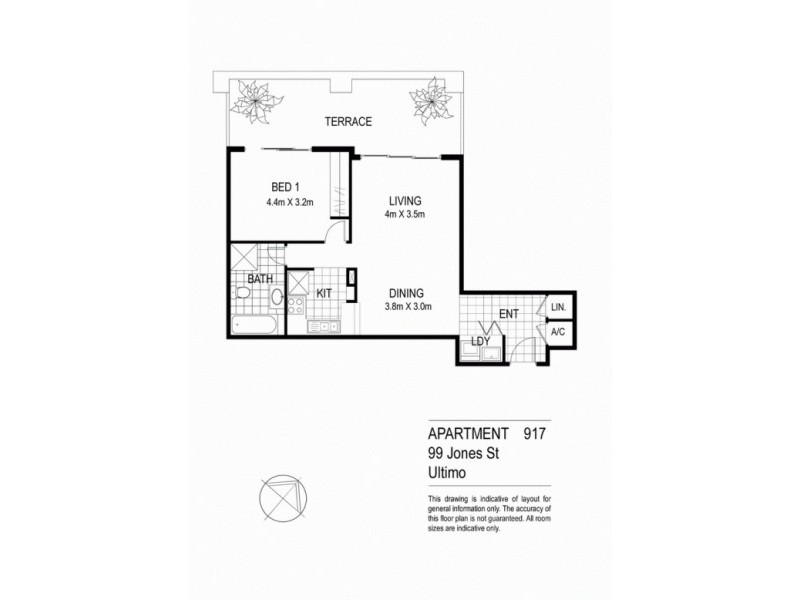 917/99 Jones Street, Ultimo NSW 2007 Floorplan
