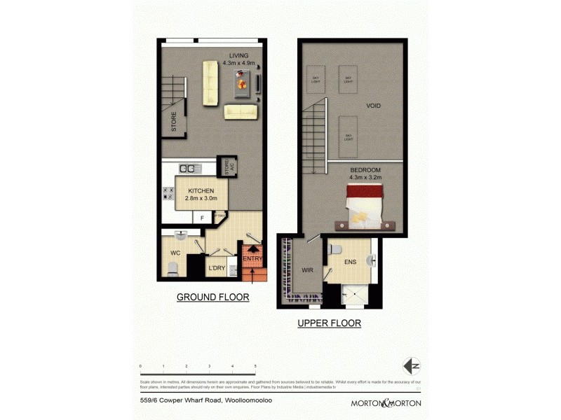 559/6 Cowper Wharf Roadway, Woolloomooloo NSW 2011 Floorplan
