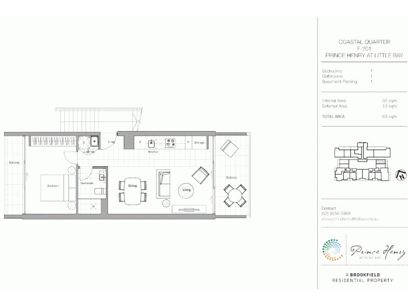 108/2 Gull Street, Little Bay NSW 2036 Floorplan