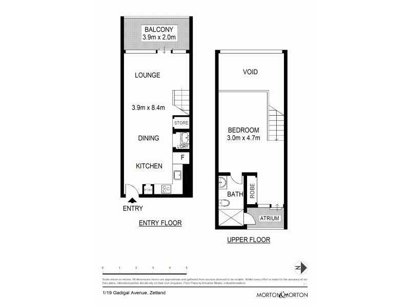 1/19 Gadigal Avenue, Zetland NSW 2017 Floorplan