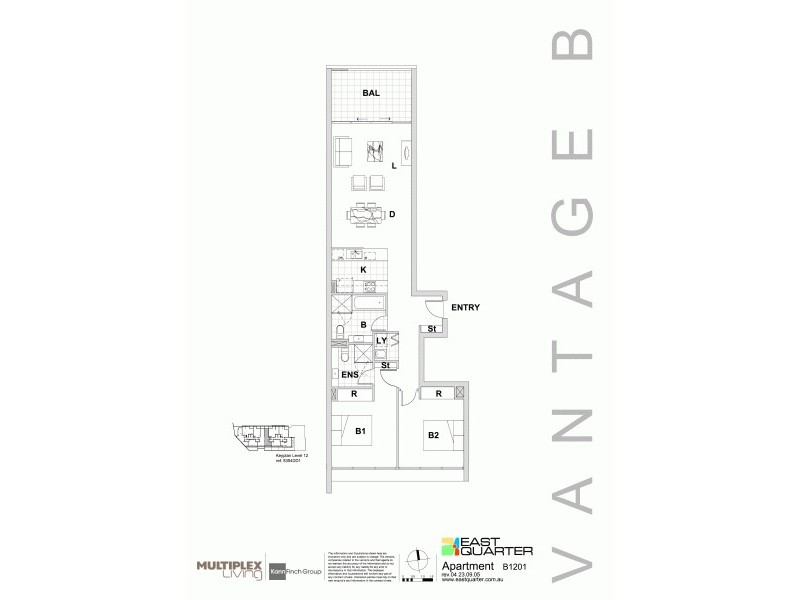 B12.01/1 Jack Brabham Drive, Hurstville NSW 2220 Floorplan