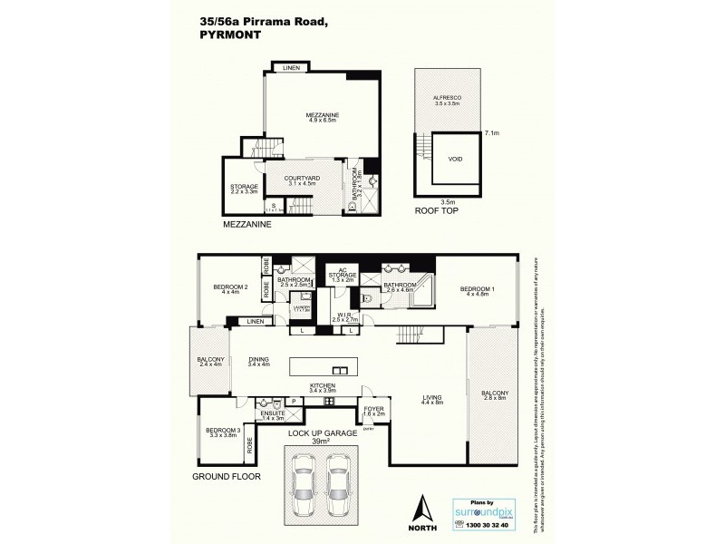 35/56A Pirrama Road, Pyrmont NSW 2009 Floorplan