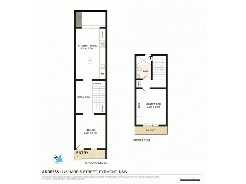 1/145 Harris Street, Pyrmont NSW 2009 Floorplan