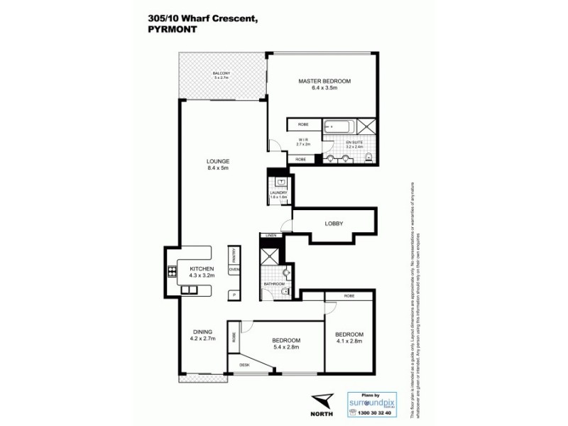 10 Wharf Crescent, Pyrmont NSW 2009 Floorplan