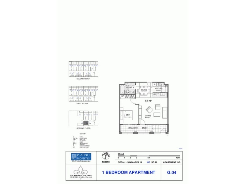 104/12 Queen Street, Glebe NSW 2037 Floorplan