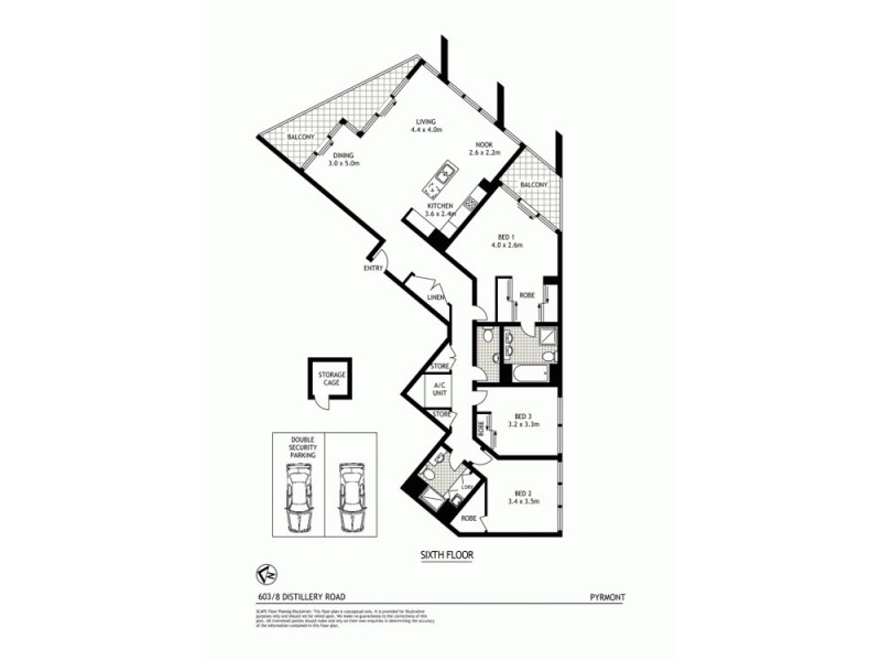 8 Distillery Drive, Pyrmont NSW 2009 Floorplan