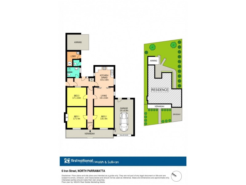 6 Iron Street, North Parramatta NSW 2151 Floorplan