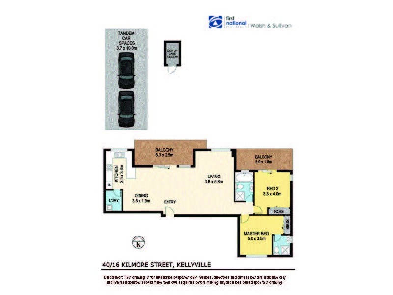 40/16 Kilmore Street, Kellyville Ridge NSW 2155 Floorplan