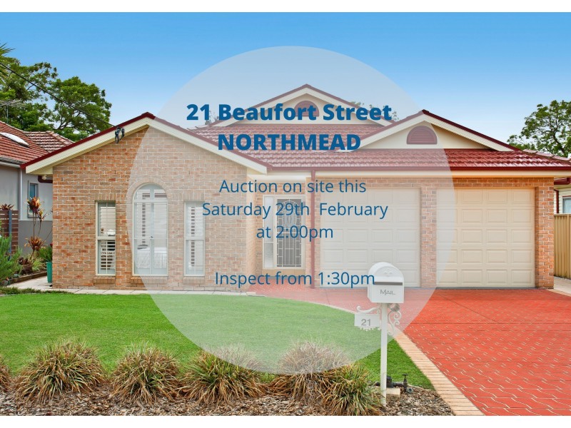 21 Beaufort Street, Northmead NSW 2152