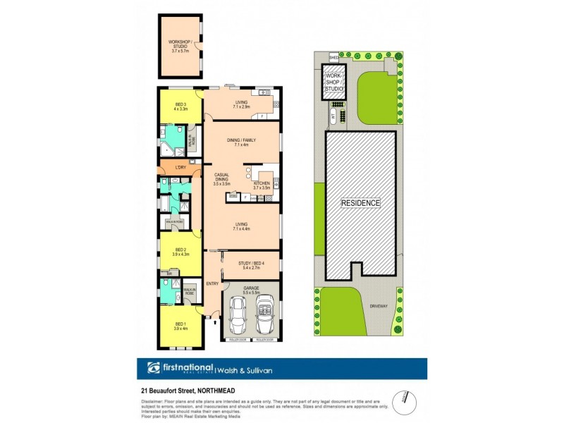 21 Beaufort Street, Northmead NSW 2152 Floorplan
