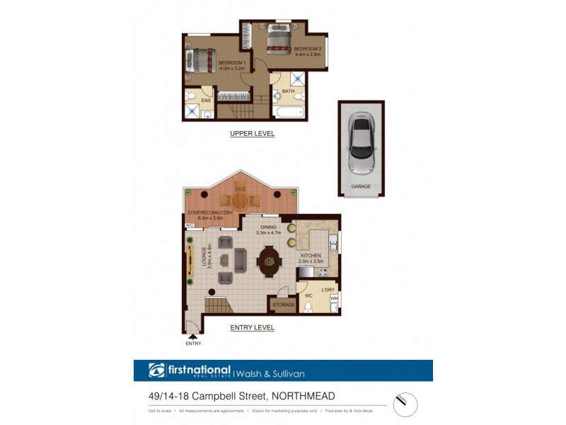 49/14-16 Campbell Street, Northmead NSW 2152 Floorplan