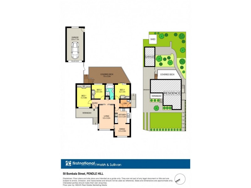 Pendle Hill NSW 2145 Floorplan