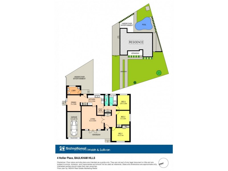 4 Hollier Place, Baulkham Hills NSW 2153 Floorplan