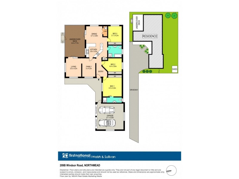209B Windsor Road, Northmead NSW 2152 Floorplan
