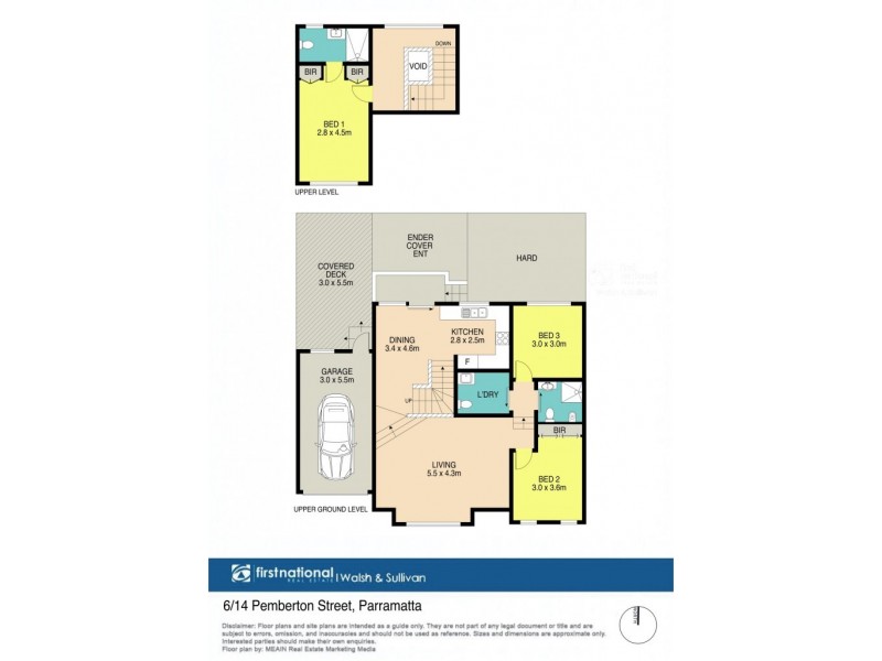 6/14 Pemberton Street, Parramatta NSW 2150 Floorplan