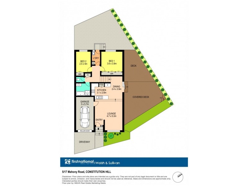 5/17 Mahony Road, Constitution Hill NSW 2145 Floorplan
