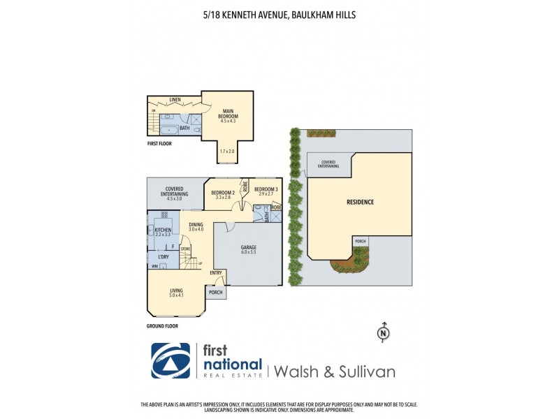 5/18 Kenneth Avenue, Baulkham Hills NSW 2153 Floorplan