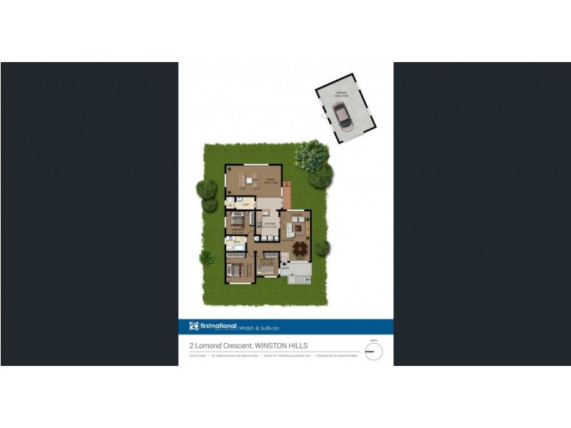 2 Lomond Crescent, Winston Hills NSW 2153 Floorplan