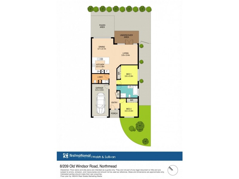 8/209 Old Windsor Road, Northmead NSW 2152 Floorplan