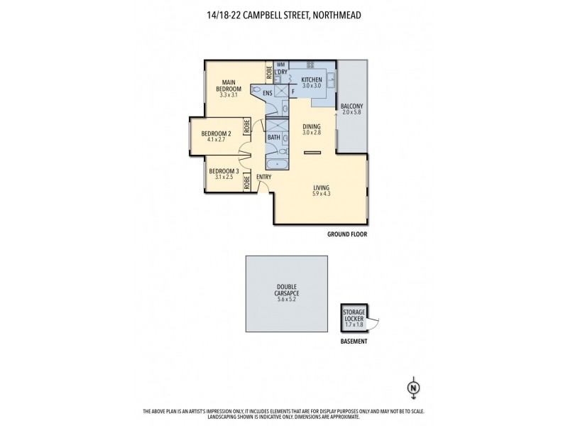 14/18-22 Campbell Street, Northmead NSW 2152 Floorplan