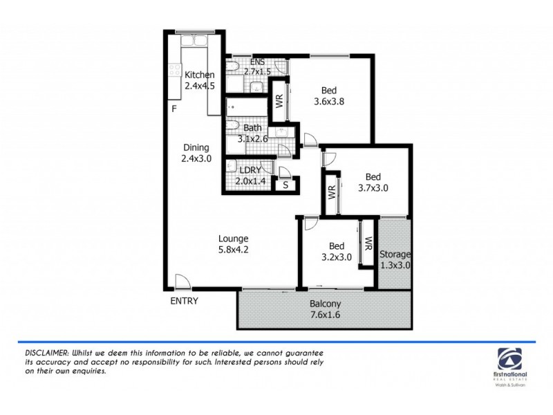 15/59-63 Buller Street, North Parramatta NSW 2151 Floorplan