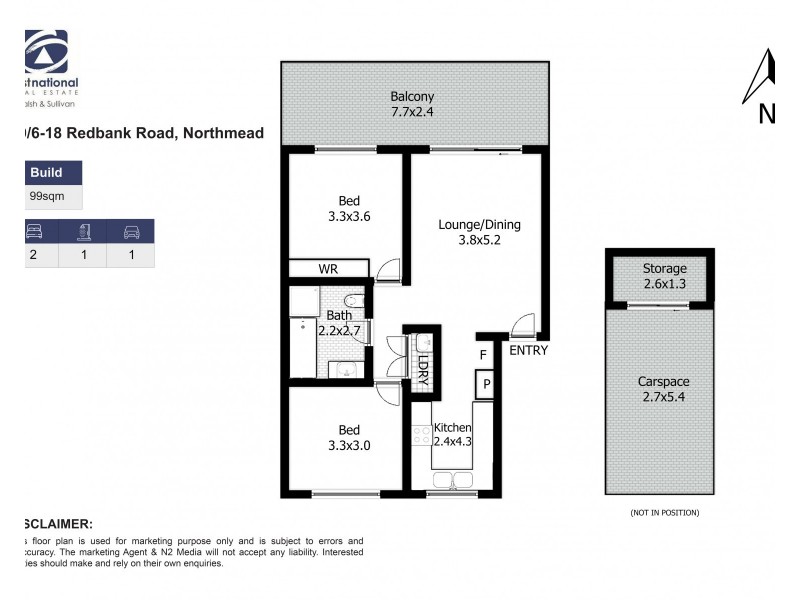 59/6-18 Redbank Road, Northmead NSW 2152