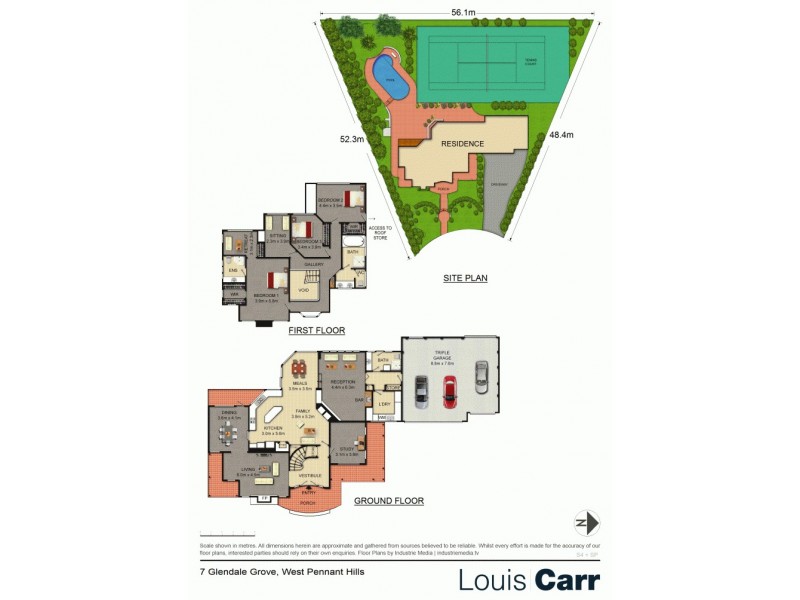 7 Glendale Grove, West Pennant Hills NSW 2125 Floorplan