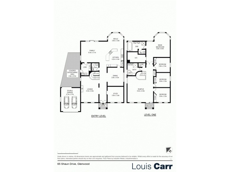 65 Shaun Street, Glenwood NSW 2768 Floorplan
