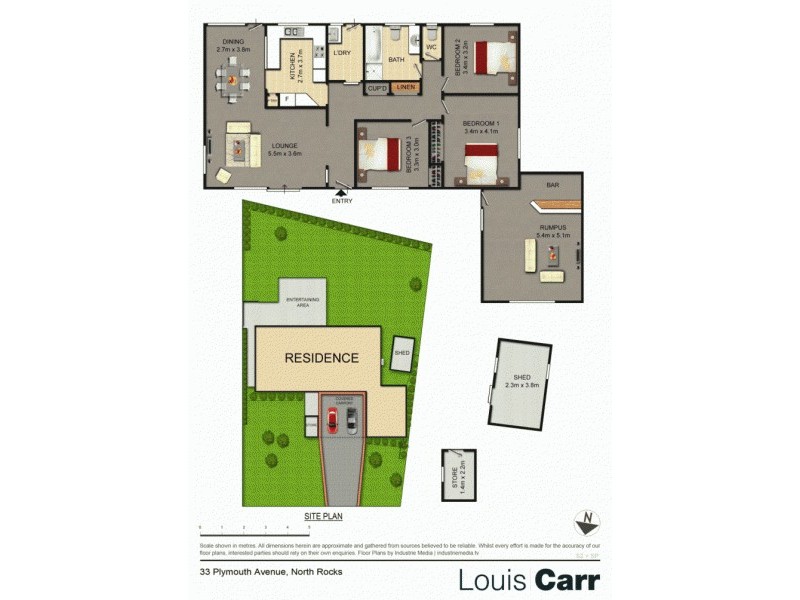 33 Plymouth Avenue, North Rocks NSW 2151 Floorplan