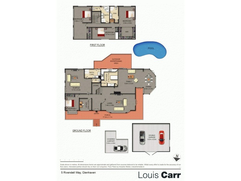 5 Rivendell Way, Glenhaven NSW 2156 Floorplan