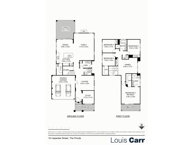 16 Capertee Street, The Ponds NSW 2769 Floorplan