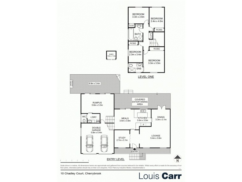 10 Chadley Court, Cherrybrook NSW 2126 Floorplan